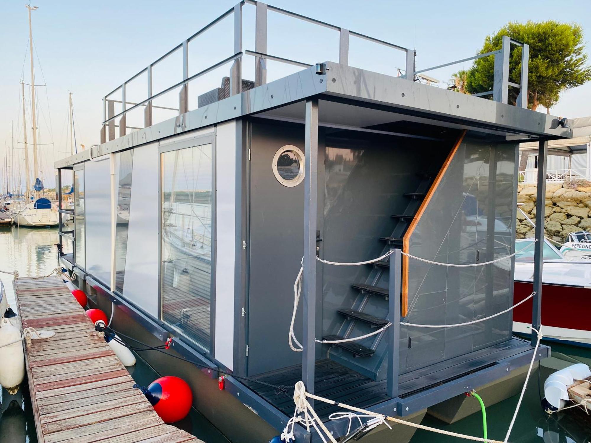 Houseboat Cadiz El Puerto - Casa Flotante Hotel El Puerto de Santa Maria Ngoại thất bức ảnh